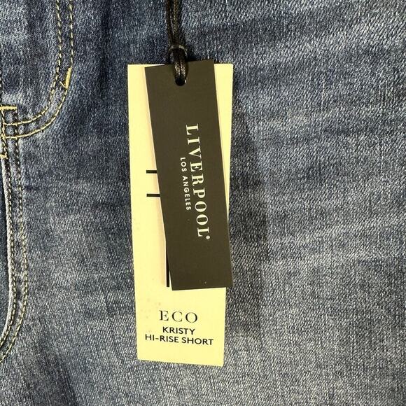 Liverpool Los Angeles Kristy High Rise Short Size US 6 Waist 28 Inseam 7” - Picture 6 of 12